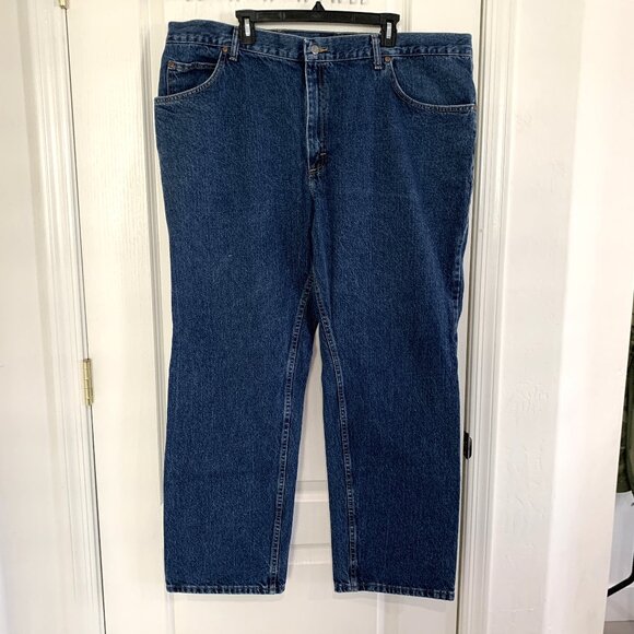 Lee Regular Fit Jeans 100% Cotton Denim Medium Wash Blue Men's Size 46 x 32 - Picture 1 of 8